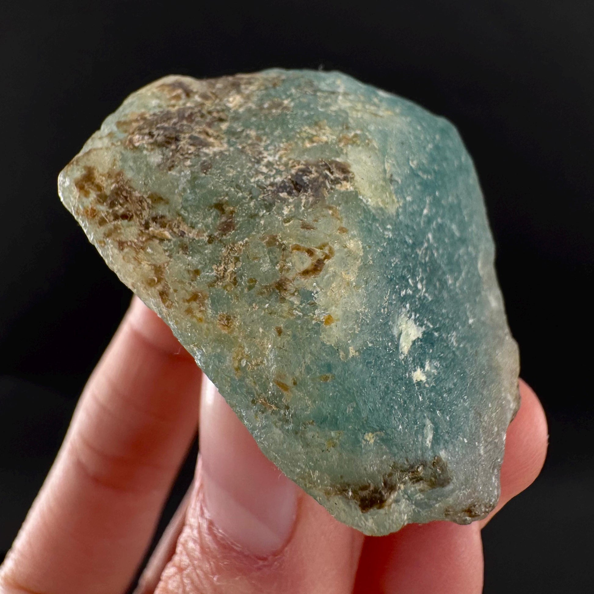 Grandidierite | blue crystal, rare mineral specimen from Madagascar
