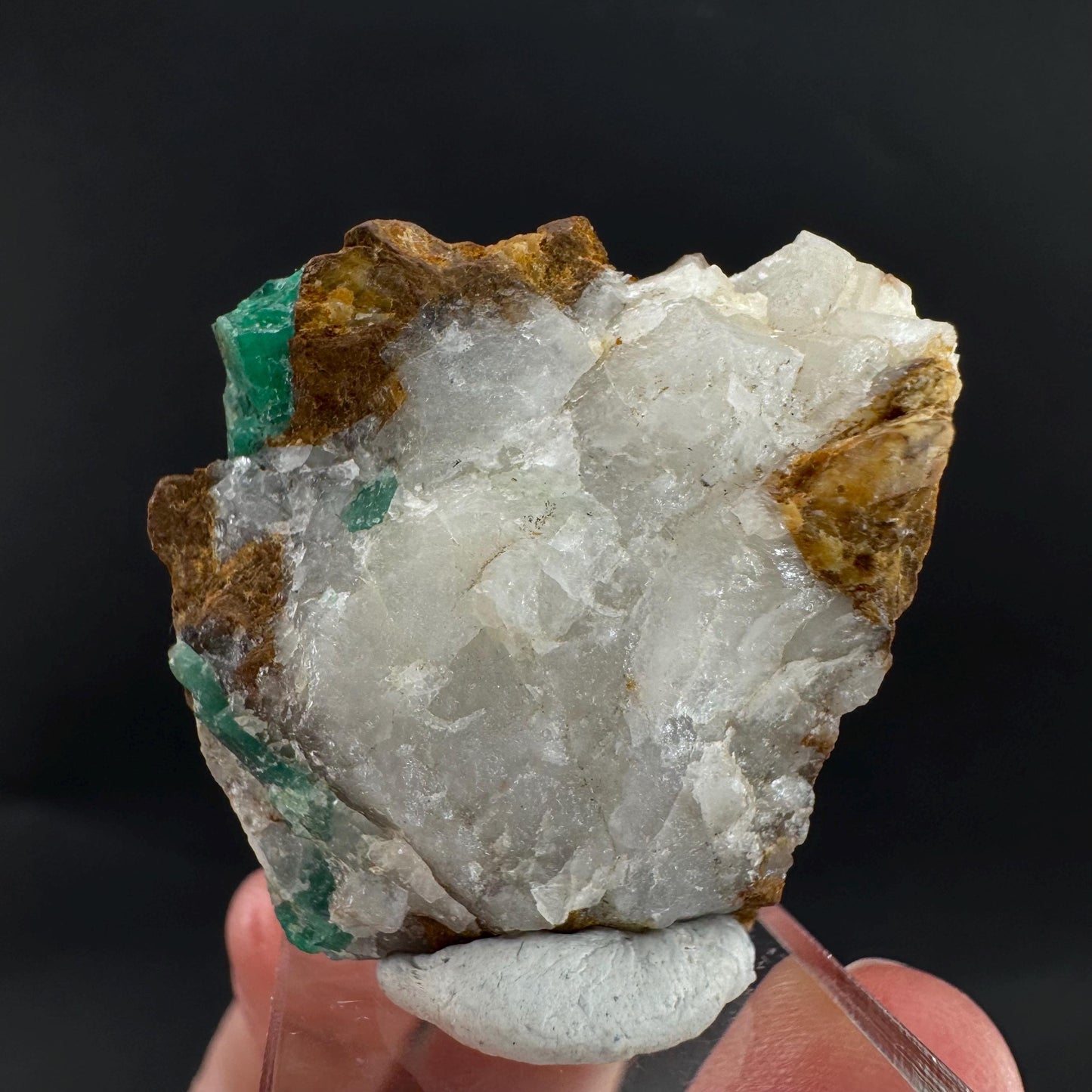 Emerald on Matrix | natural green crystal, mineral specimen from Pakistan