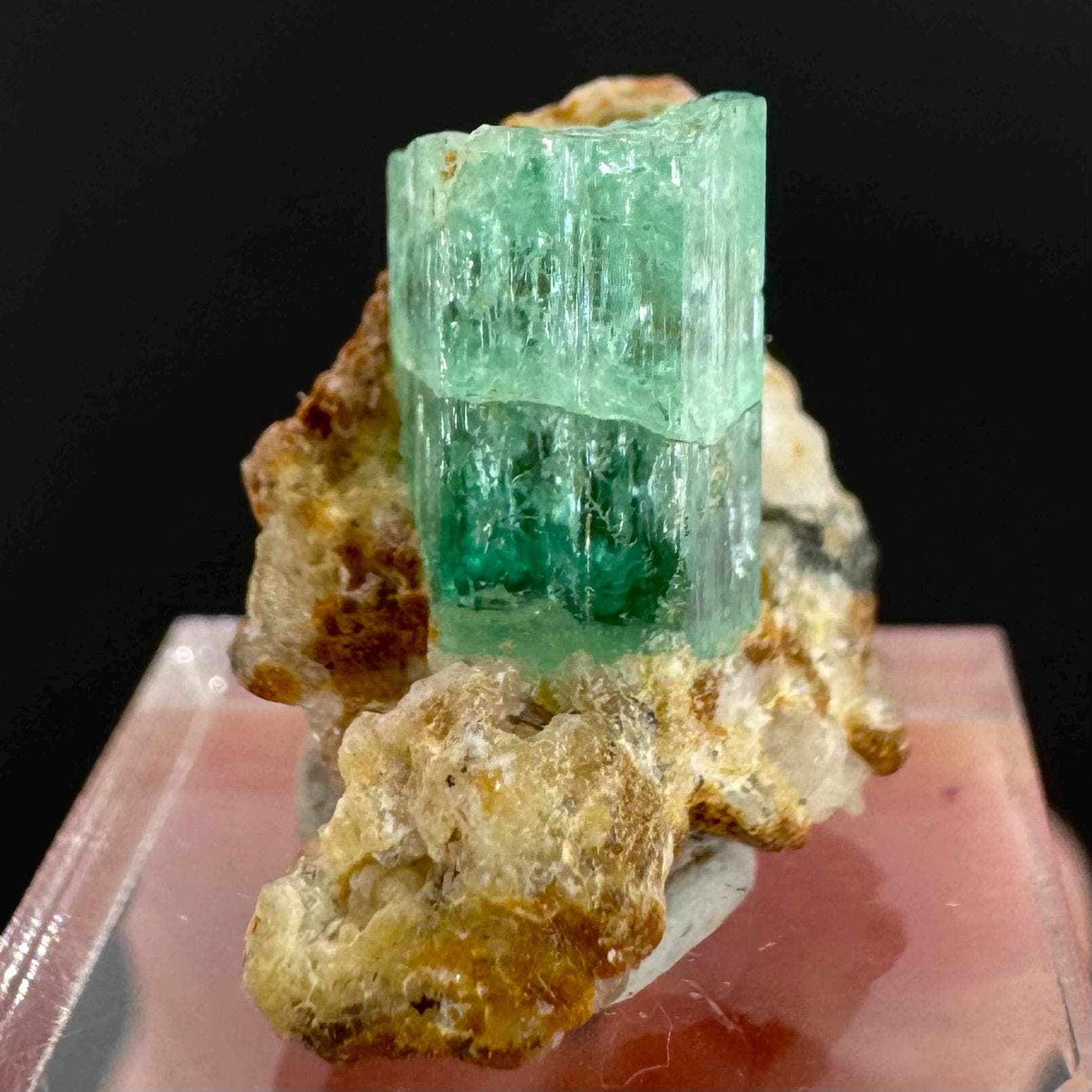 Emerald on Matrix | natural green crystal, mineral specimen from Pakistan