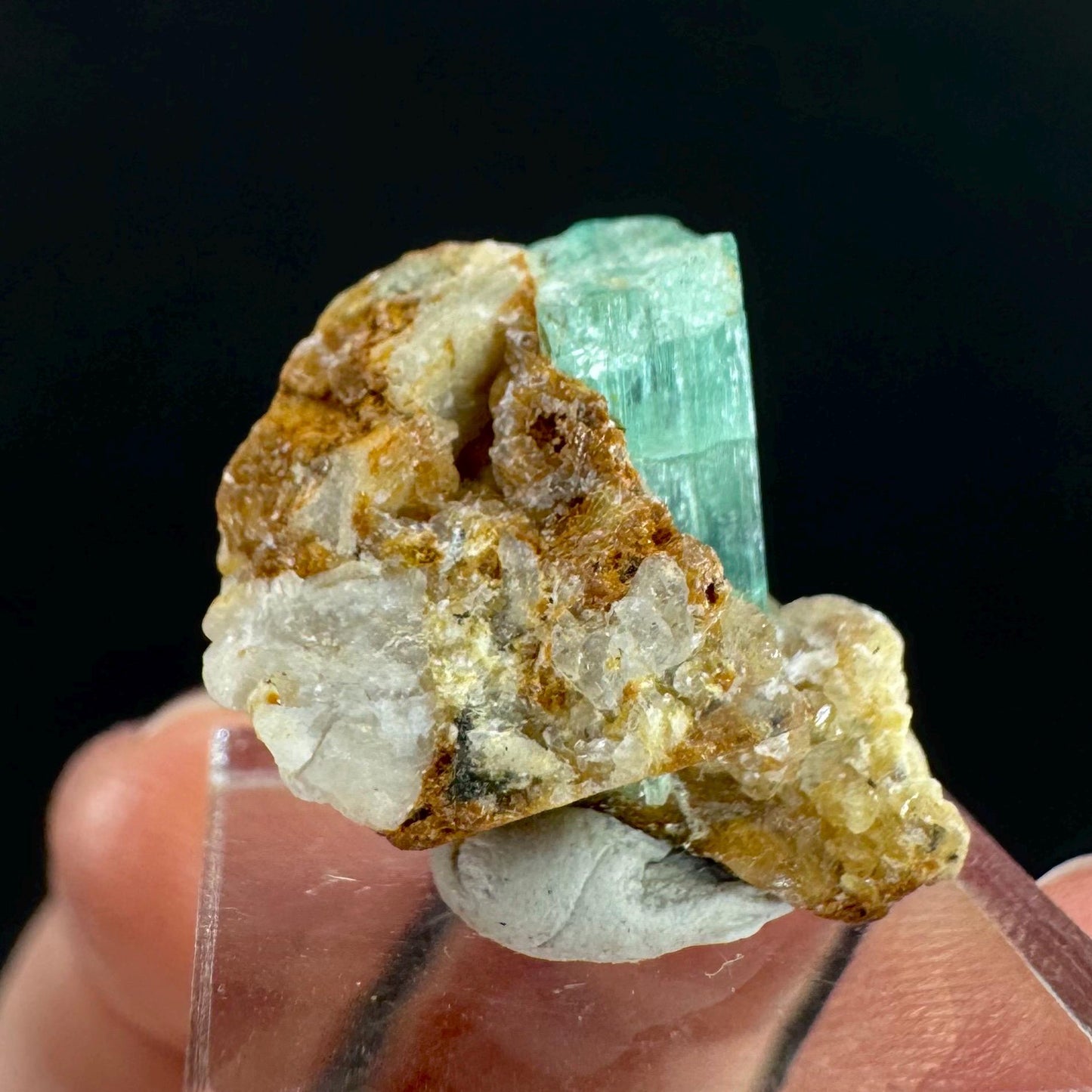 Emerald on Matrix | natural green crystal, mineral specimen from Pakistan