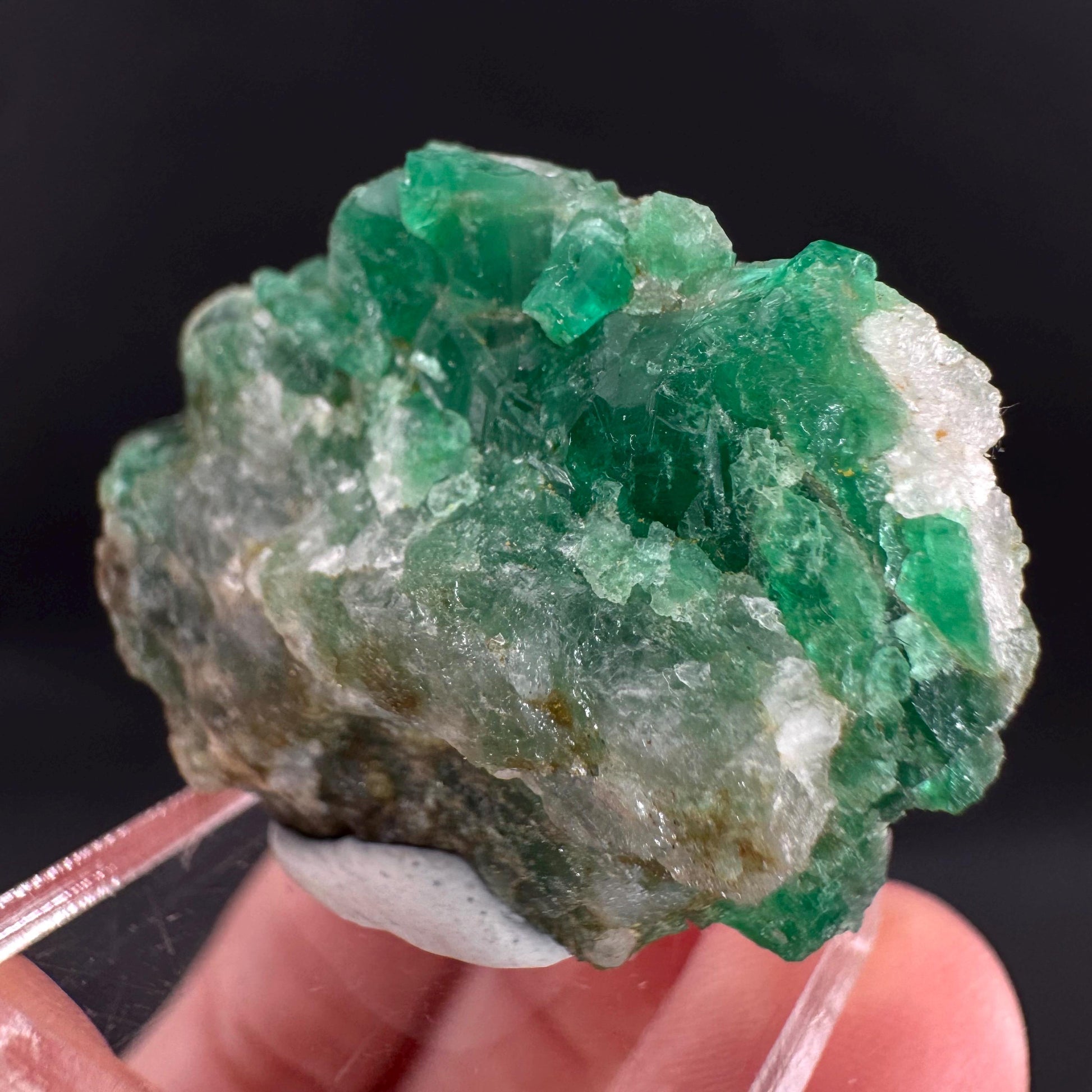 Emerald on Matrix | natural green crystal, mineral specimen from Pakistan