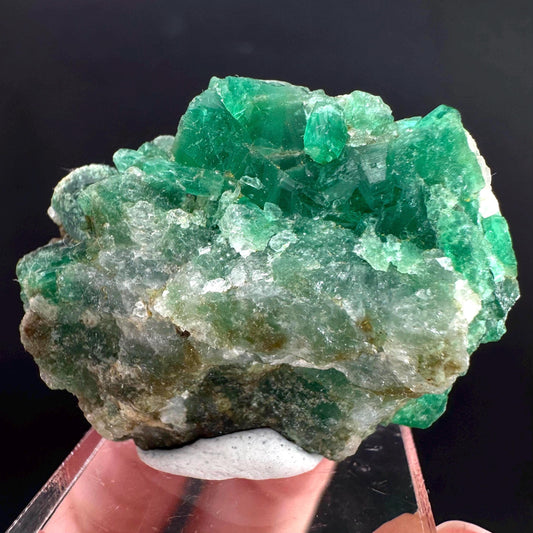 Emerald on Matrix | natural green crystal, mineral specimen from Pakistan