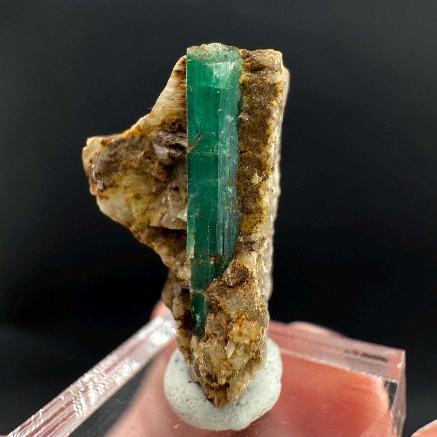 Emerald on Matrix | natural green crystal, mineral specimen from Pakistan