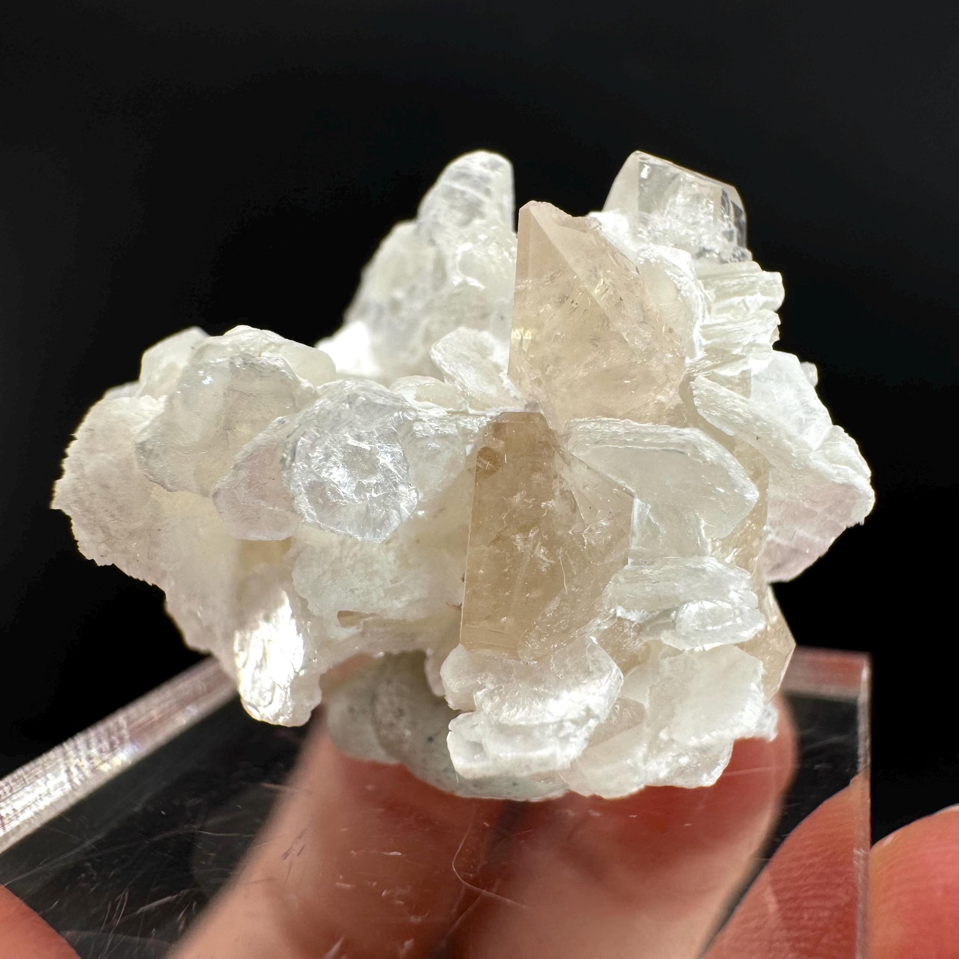 Topaz on Albite Matrix | Birthstone Crystal, Mineral Specimen from Pakistan