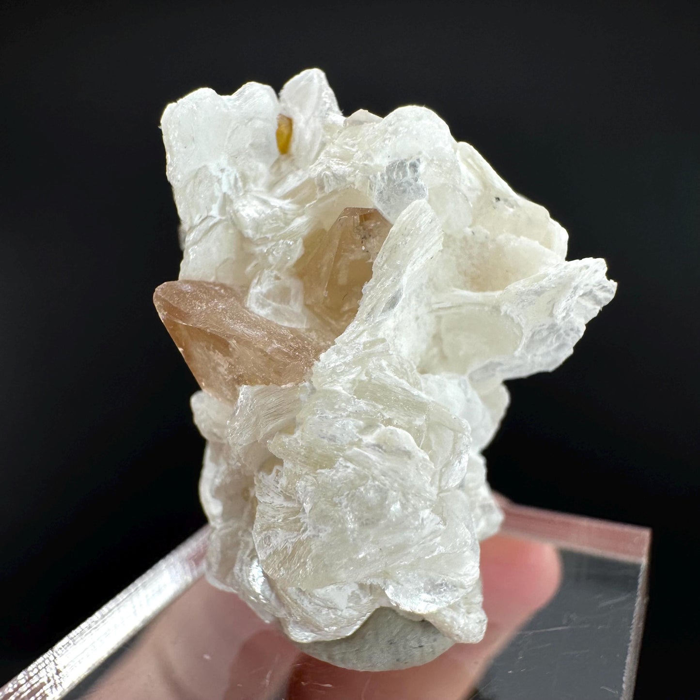 Topaz on Albite Matrix | Birthstone Crystal, Mineral Specimen from Pakistan