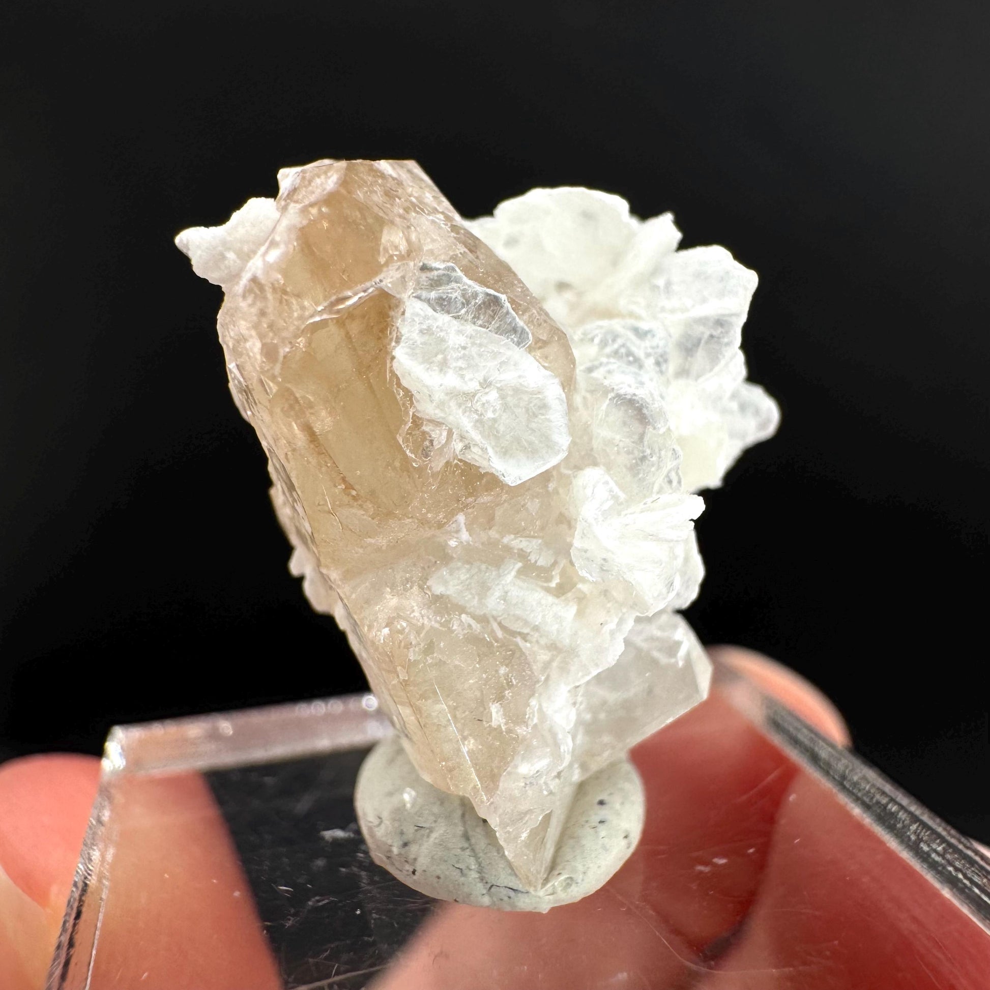 Topaz on Albite Matrix | Birthstone Crystal, Mineral Specimen from Pakistan