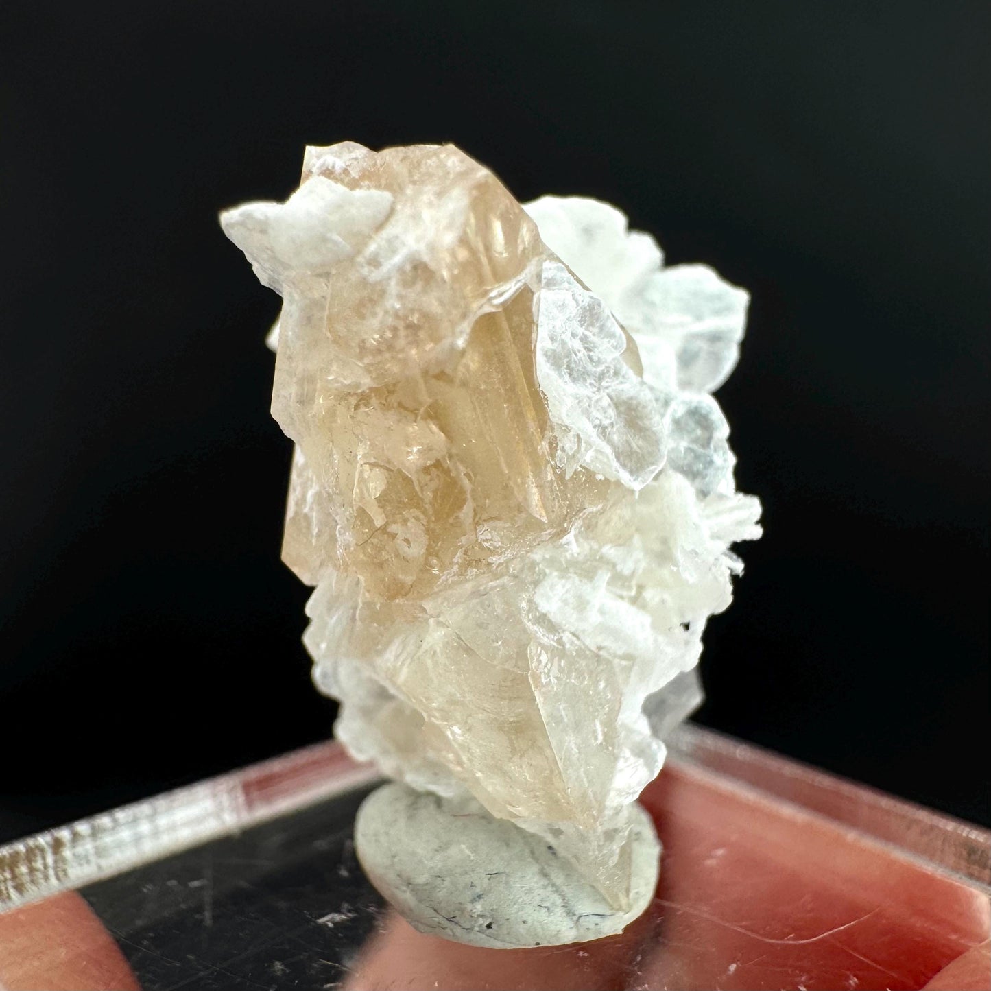 Topaz on Albite Matrix | Birthstone Crystal, Mineral Specimen from Pakistan