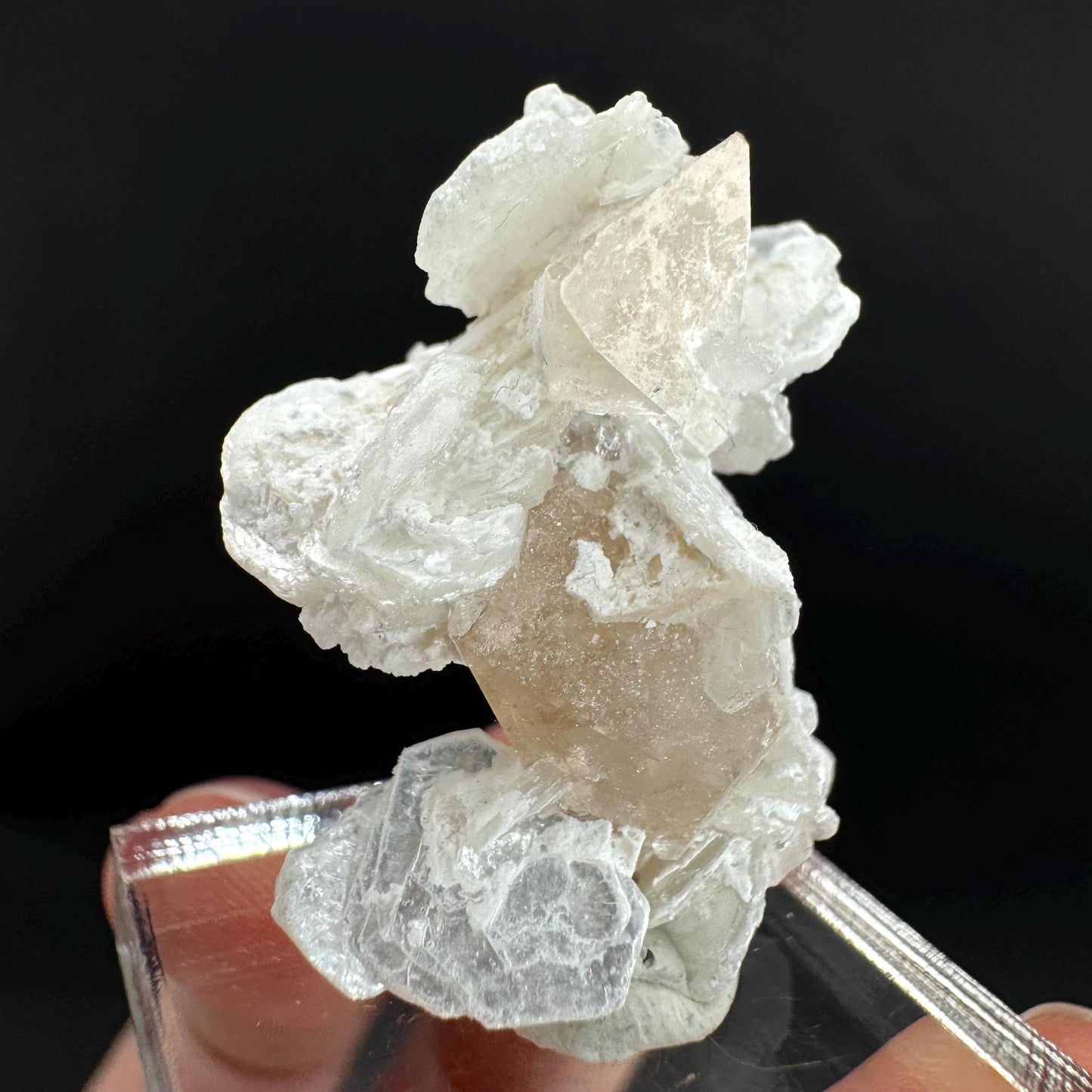 Topaz on Albite Matrix | Birthstone Crystal, Mineral Specimen from Pakistan