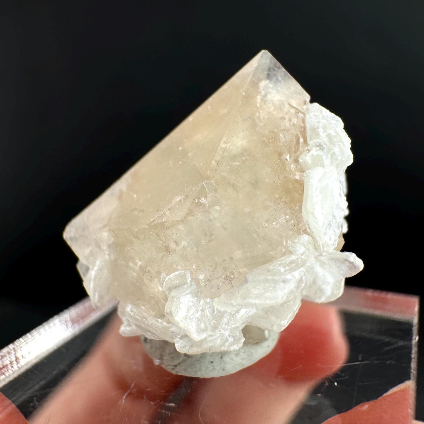 Topaz on Albite Matrix | Birthstone Crystal, Mineral Specimen from Pakistan