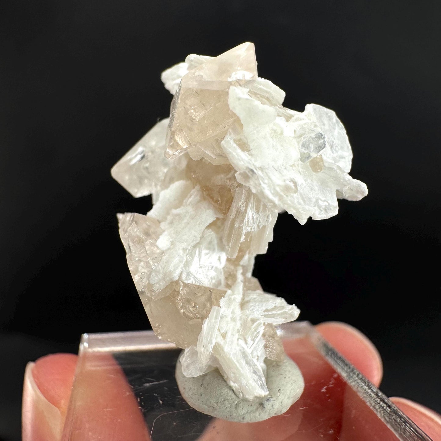 Topaz on Albite Matrix | Birthstone Crystal, Mineral Specimen from Pakistan