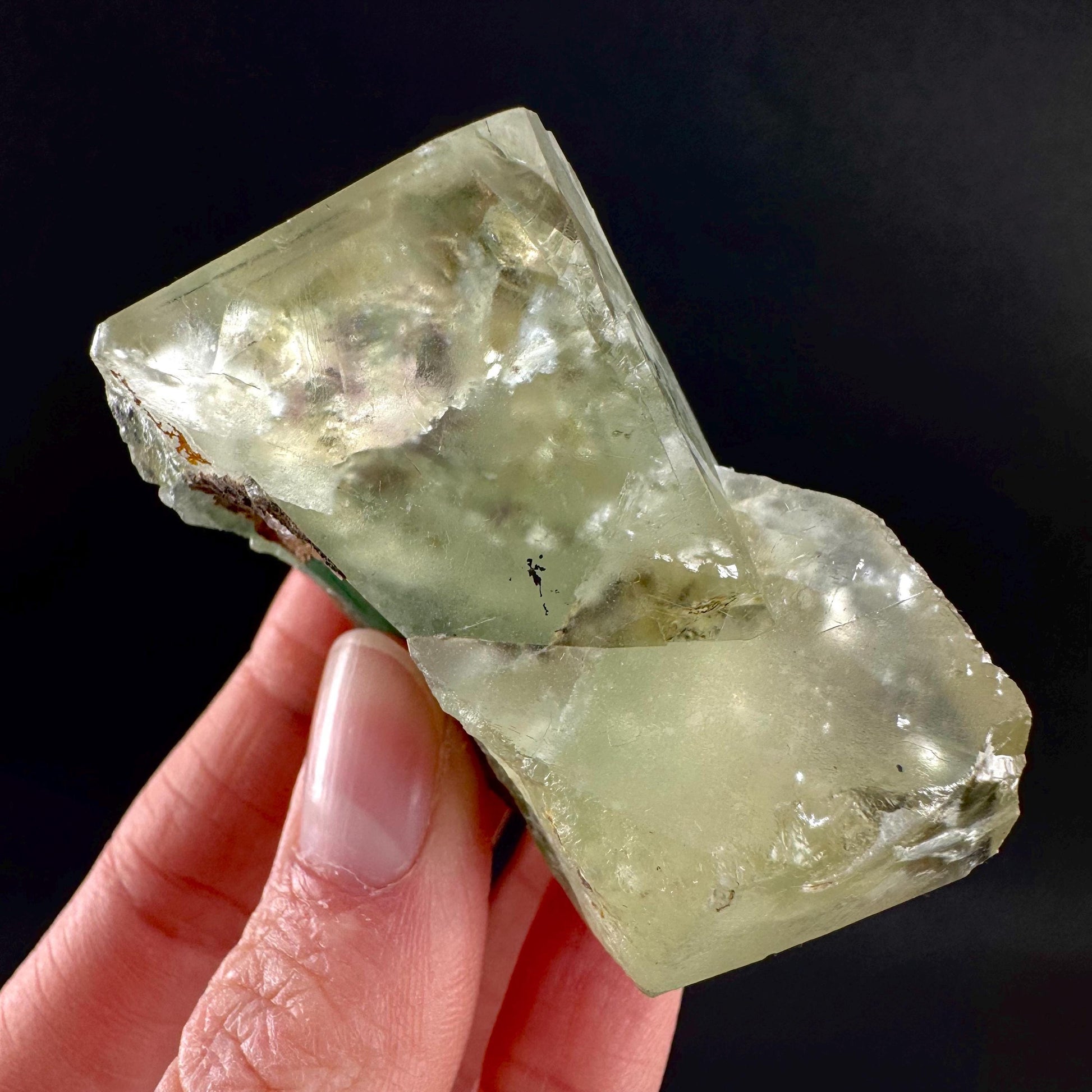 Fluorite | green crystal, mineral specimen from Erongo, Namibia