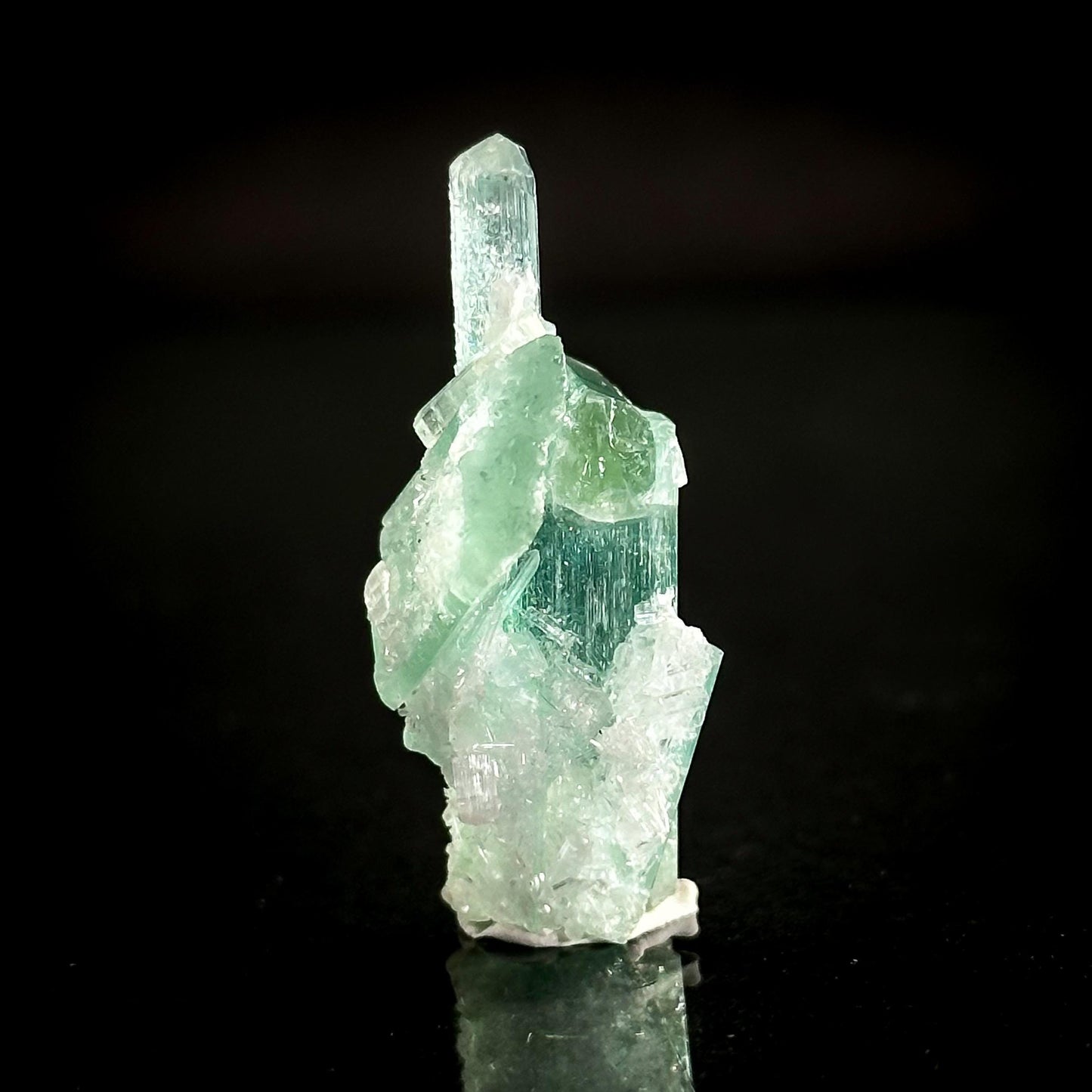 Indicolite Tourmaline | Natural Blue-Green Crystal, Mineral Specimen from Pakistan