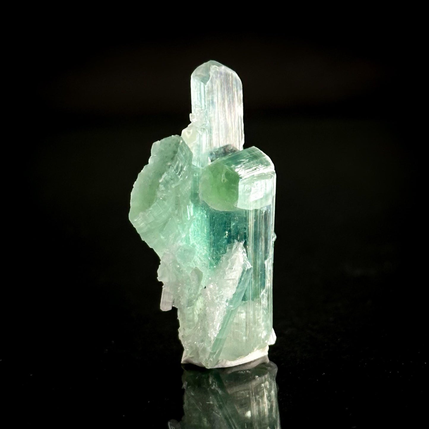 Indicolite Tourmaline | Natural Blue-Green Crystal, Mineral Specimen from Pakistan