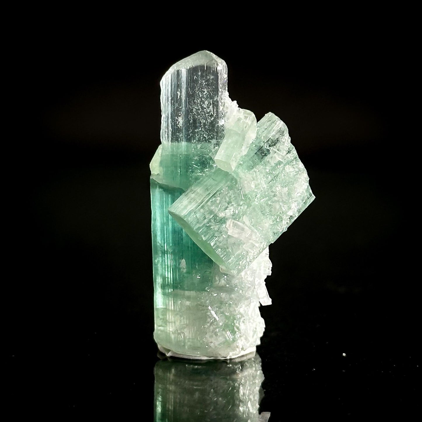 Indicolite Tourmaline | Natural Blue-Green Crystal, Mineral Specimen from Pakistan
