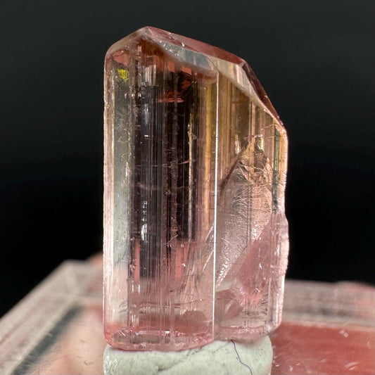 Elbaite Tourmaline | Pink Crystal, mineral specimen from Paprok