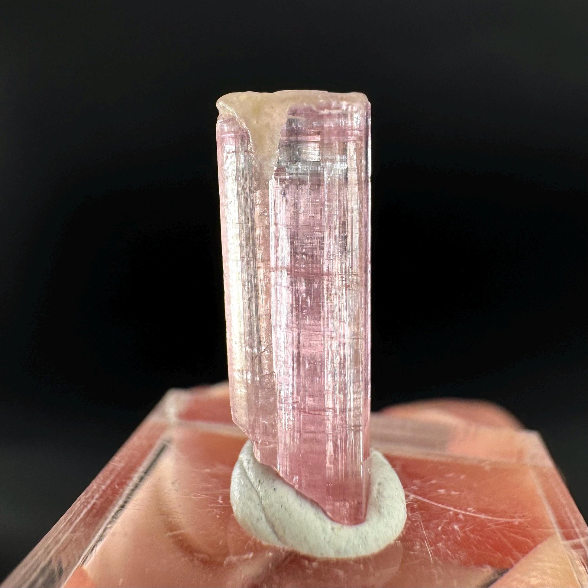 Elbaite Tourmaline | Pink Crystal, mineral specimen from Paprok