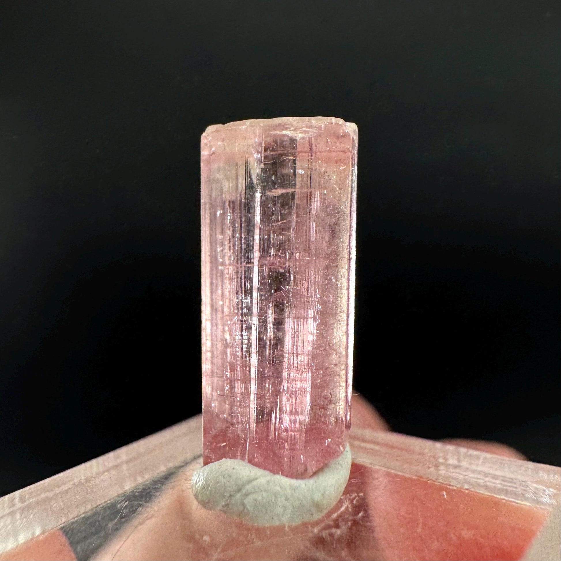 Elbaite Tourmaline | Pink Crystal, mineral specimen from Paprok