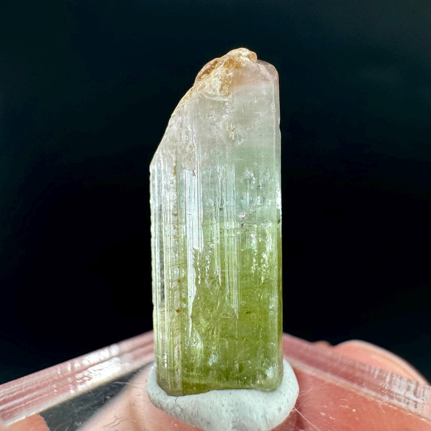 Watermelon Tourmaline | Green & Pink Bi-Color Elbaite Crystal, mineral specimen from Paprok