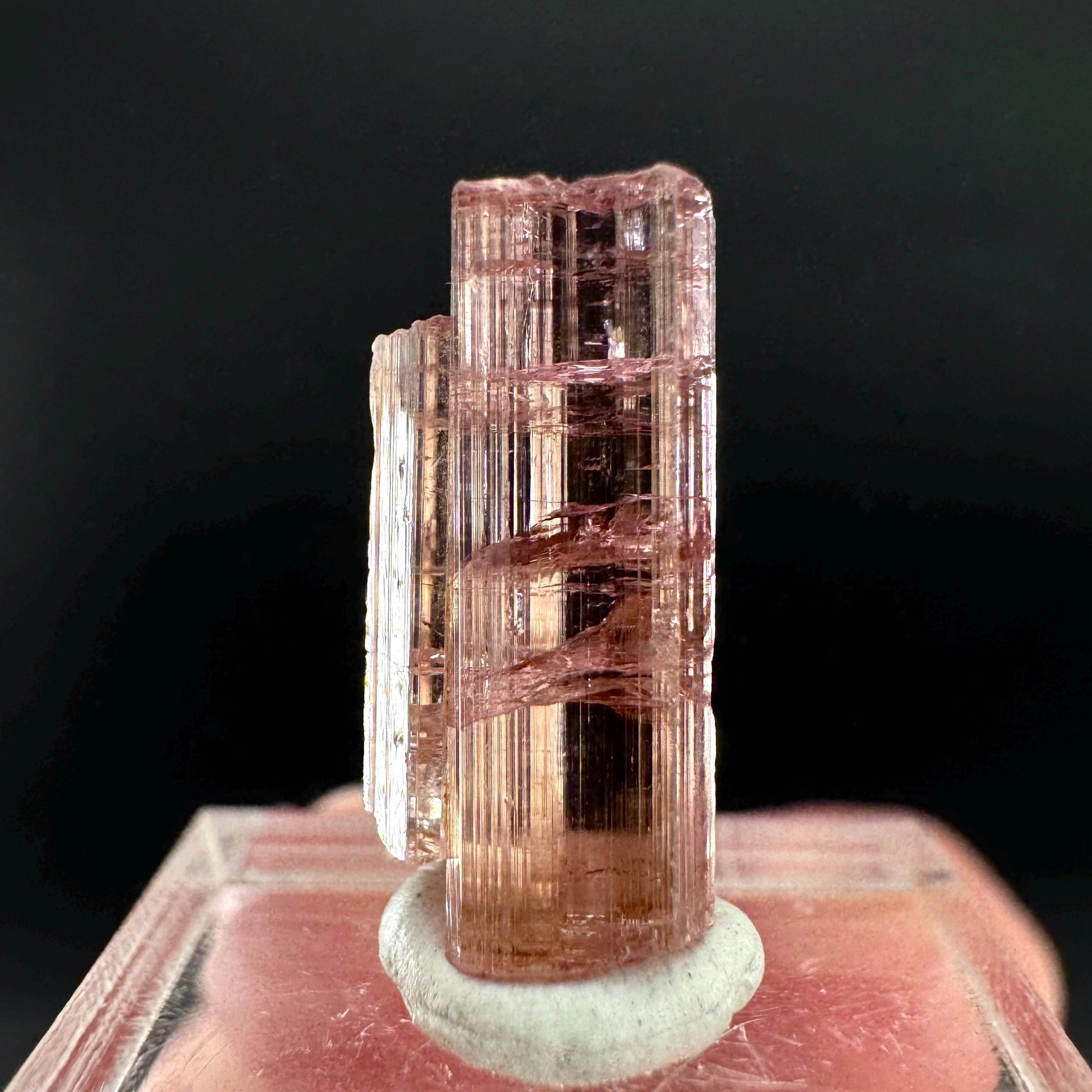 Elbaite Tourmaline | Pink Crystal, mineral specimen from Paprok