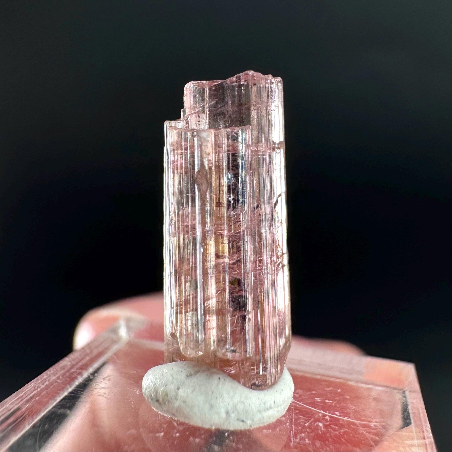 Elbaite Tourmaline | Pink Crystal, mineral specimen from Paprok
