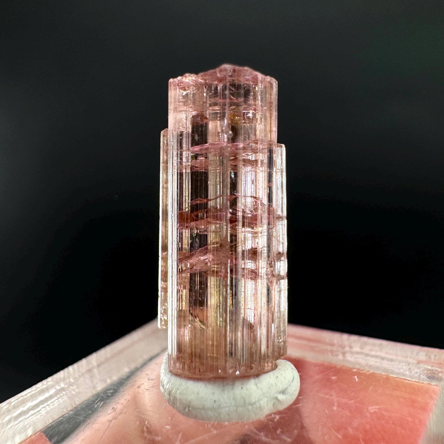 Elbaite Tourmaline | Pink Crystal, mineral specimen from Paprok