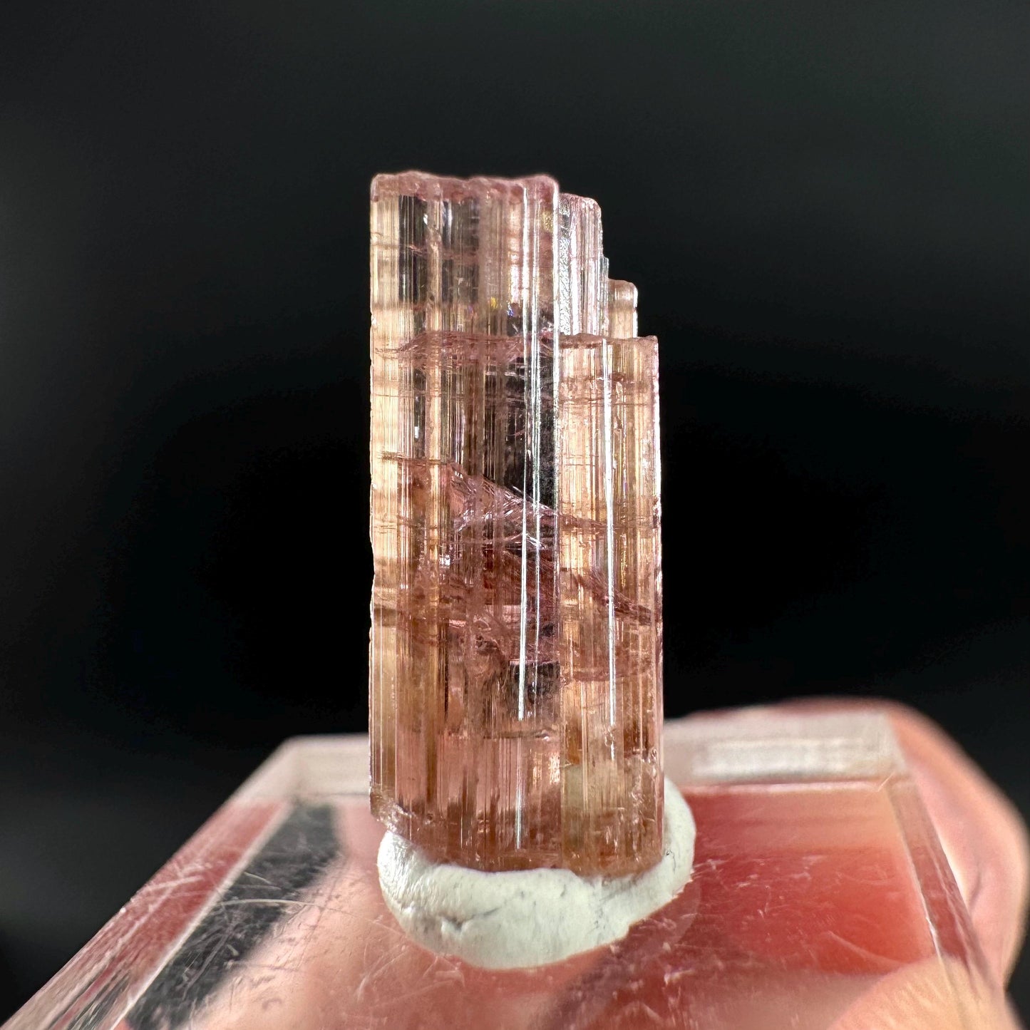 Elbaite Tourmaline | Pink Crystal, mineral specimen from Paprok