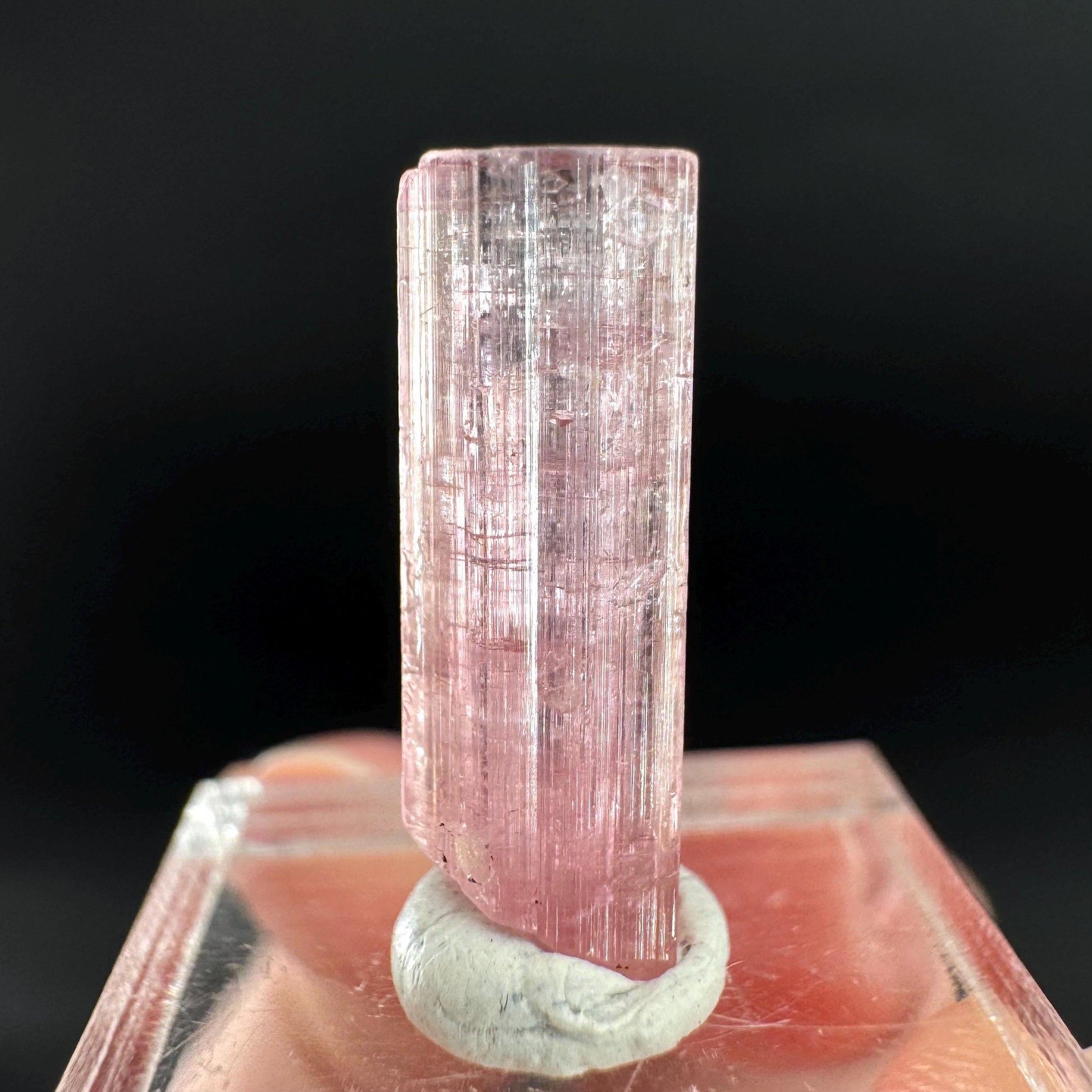 Elbaite Tourmaline | Pink Crystal, mineral specimen from Paprok