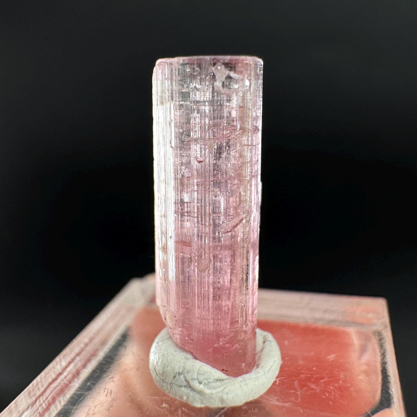 Elbaite Tourmaline | Pink Crystal, mineral specimen from Paprok