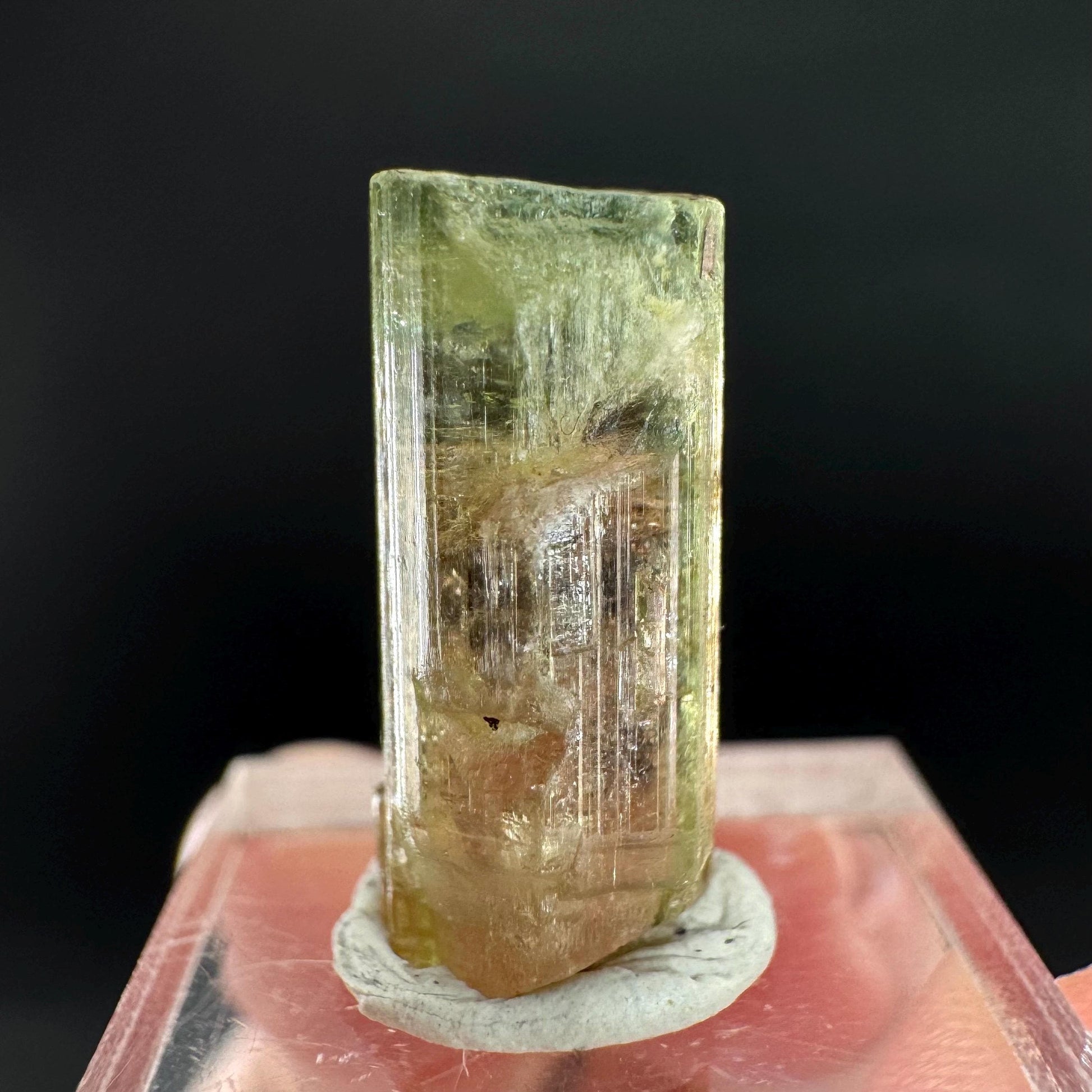 Watermelon Tourmaline | Green & Pink Bi-Color Elbaite Crystal, mineral specimen from Paprok