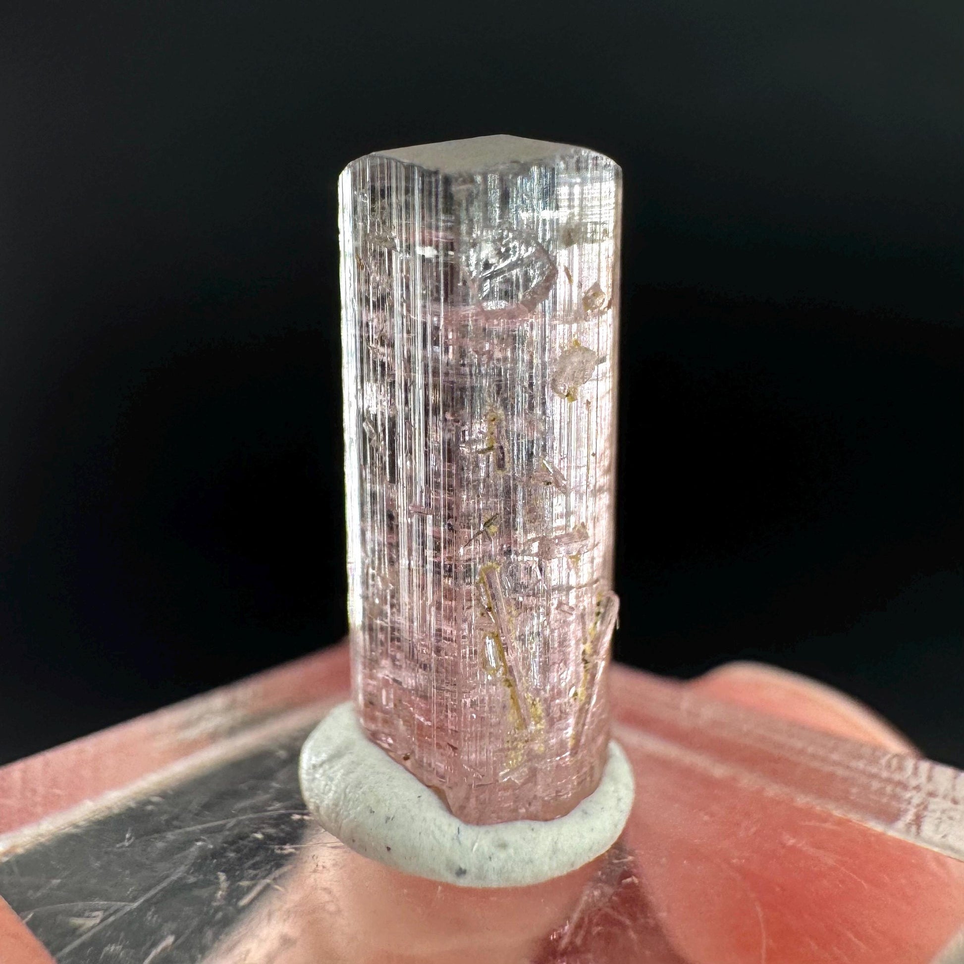 Elbaite Tourmaline | Pink Crystal, mineral specimen from Paprok