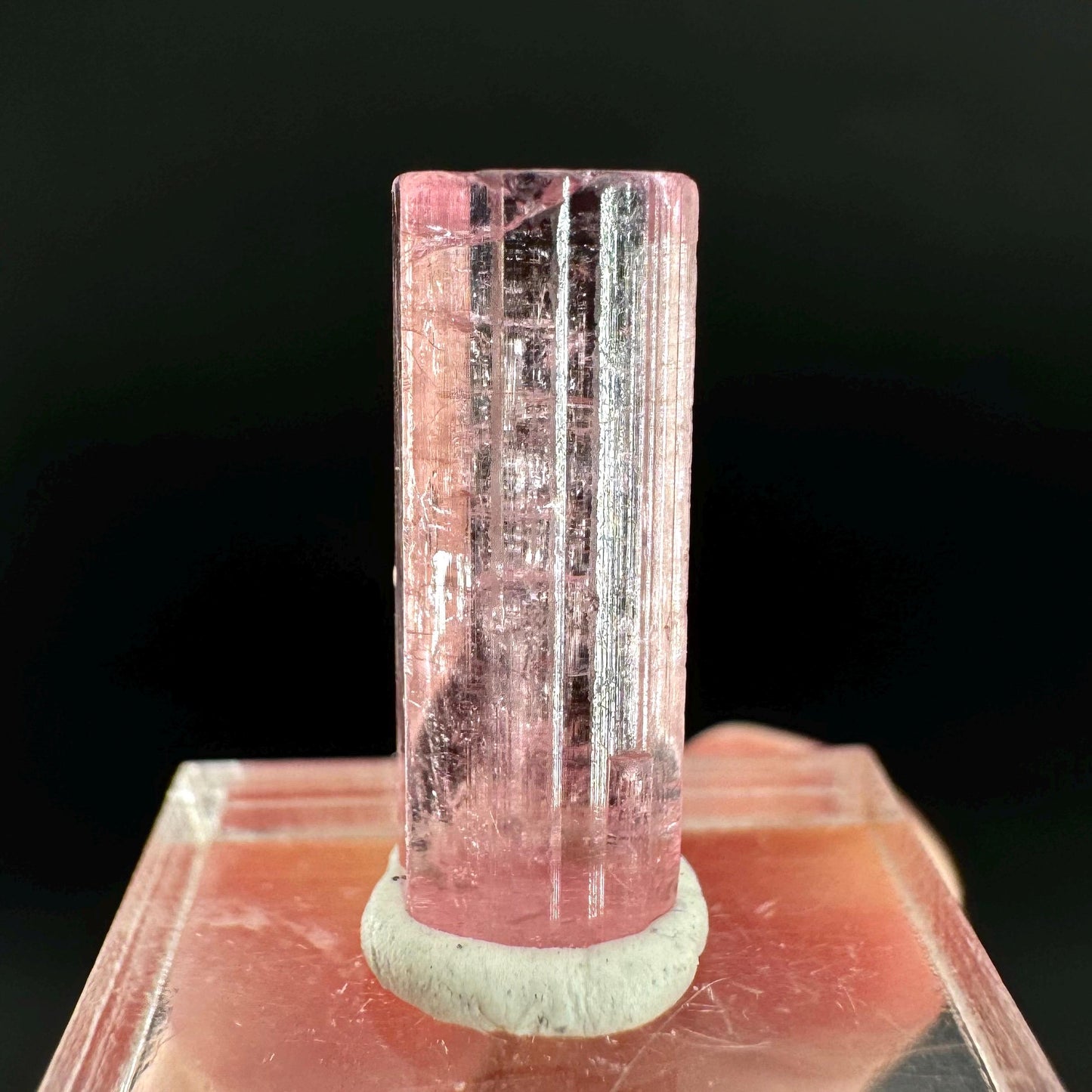Elbaite Tourmaline | Pink Crystal, mineral specimen from Paprok