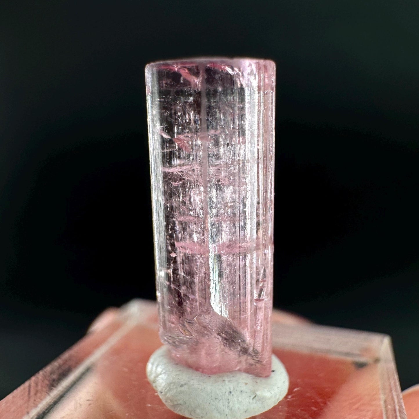 Elbaite Tourmaline | Pink Crystal, mineral specimen from Paprok