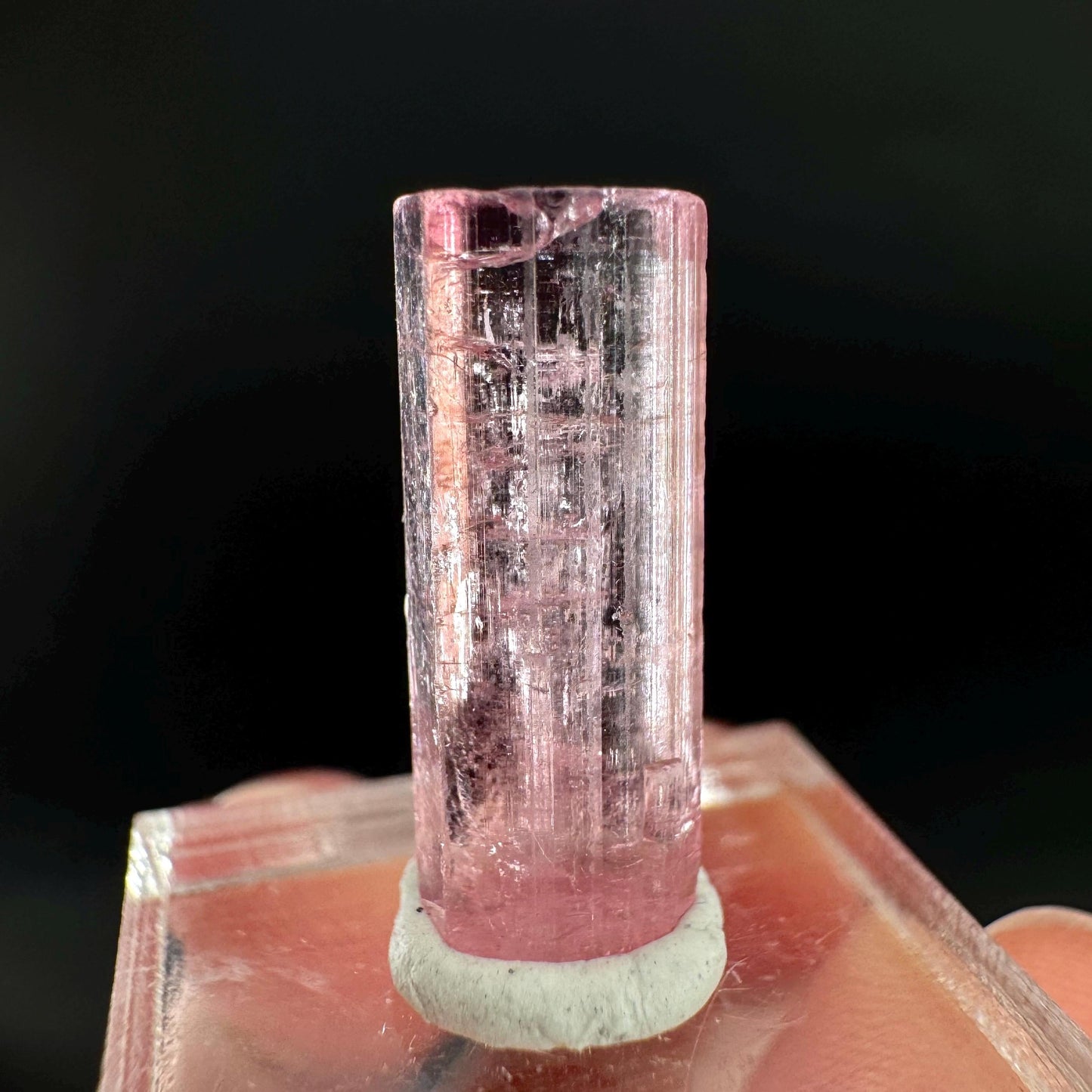 Elbaite Tourmaline | Pink Crystal, mineral specimen from Paprok