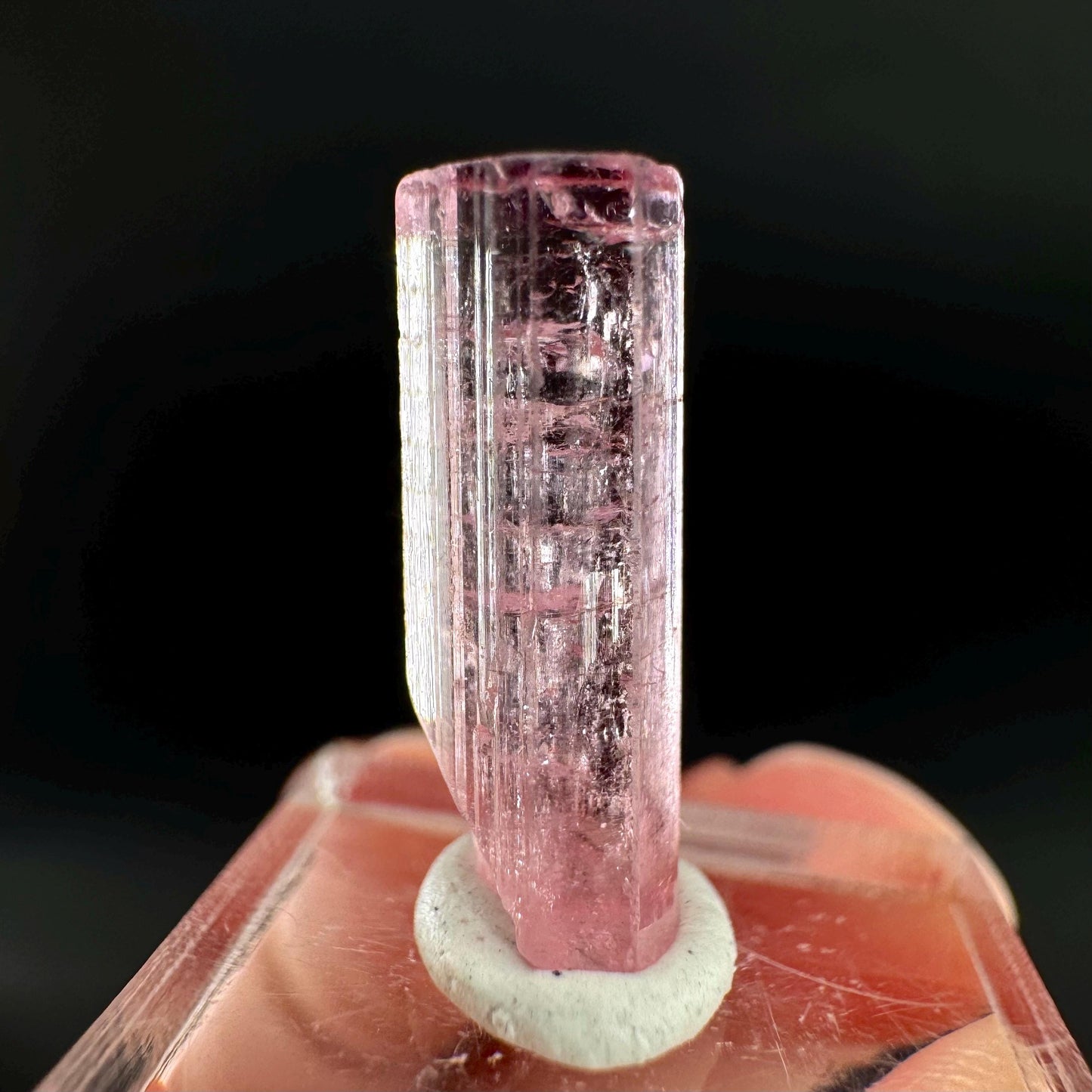 Elbaite Tourmaline | Pink Crystal, mineral specimen from Paprok