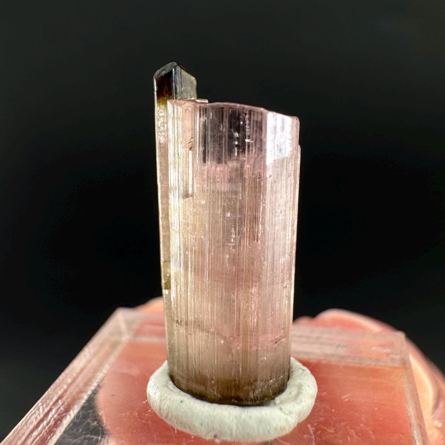 Elbaite Tourmaline | Pink Crystal, mineral specimen from Paprok