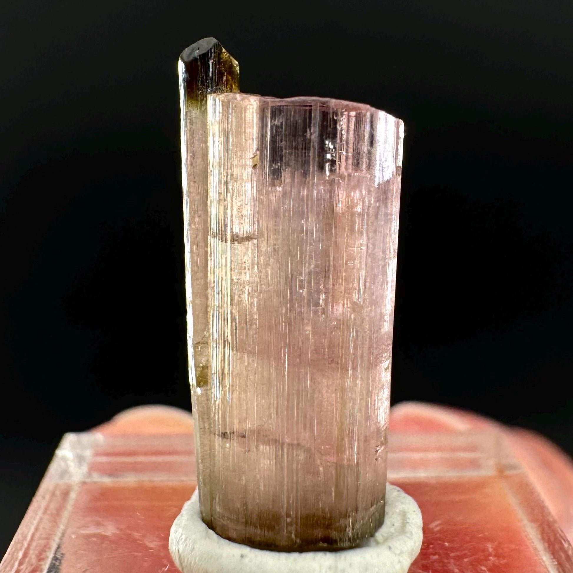 Elbaite Tourmaline | Pink Crystal, mineral specimen from Paprok