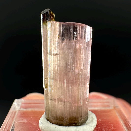 Elbaite Tourmaline | Pink Crystal, mineral specimen from Paprok