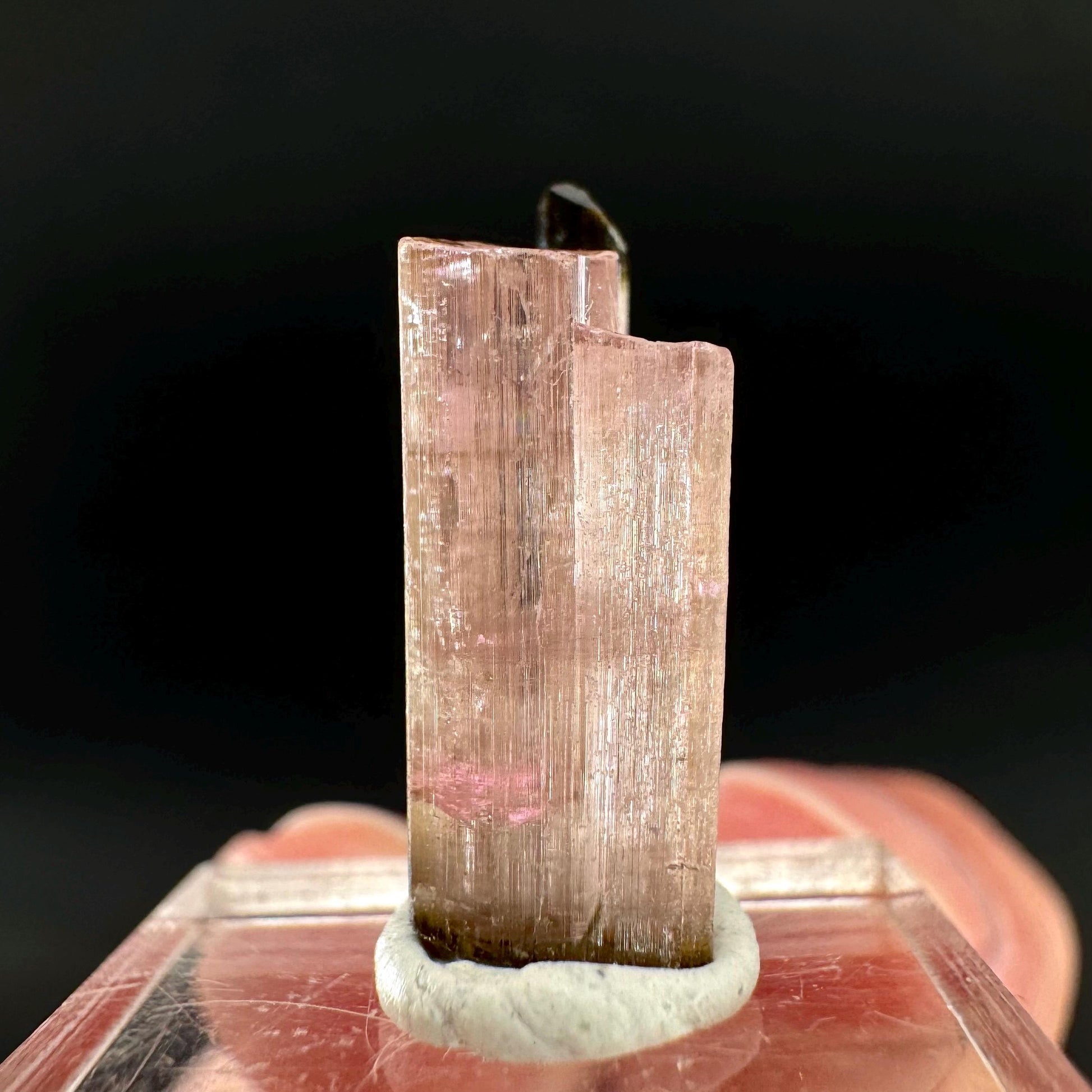 Elbaite Tourmaline | Pink Crystal, mineral specimen from Paprok
