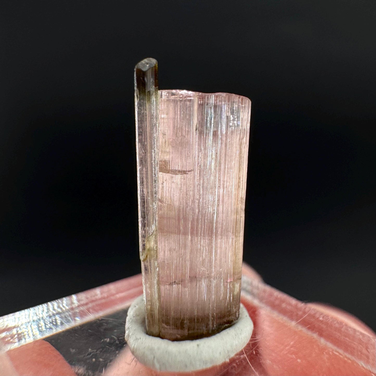 Elbaite Tourmaline | Pink Crystal, mineral specimen from Paprok
