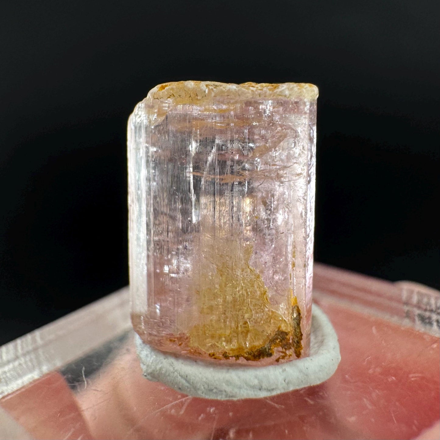 Elbaite Tourmaline | Pink Crystal, mineral specimen from Paprok