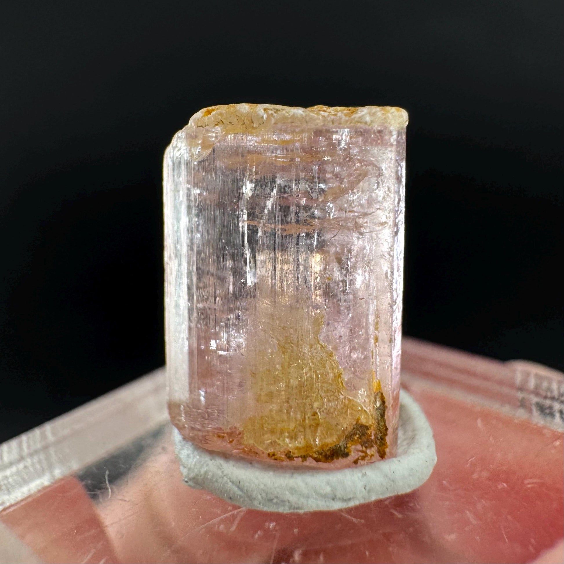 Elbaite Tourmaline | Pink Crystal, mineral specimen from Paprok