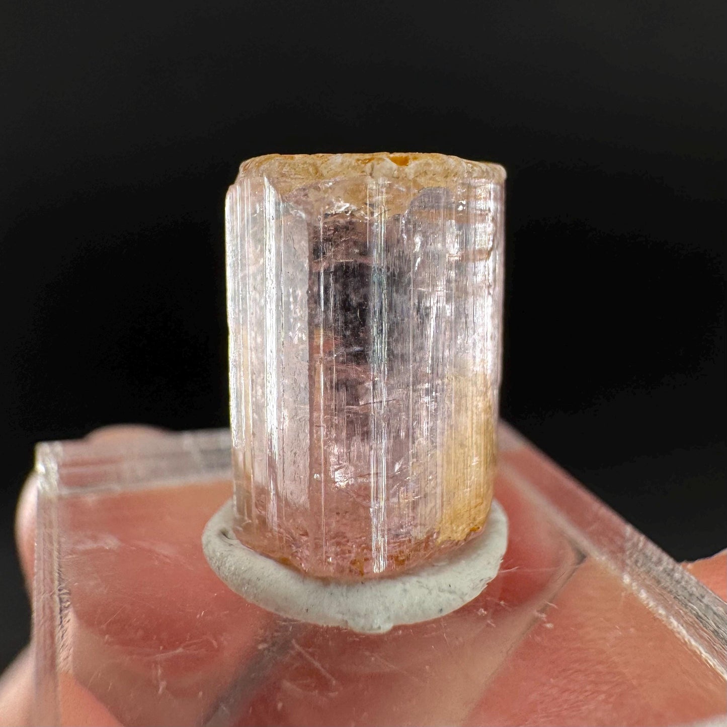 Elbaite Tourmaline | Pink Crystal, mineral specimen from Paprok