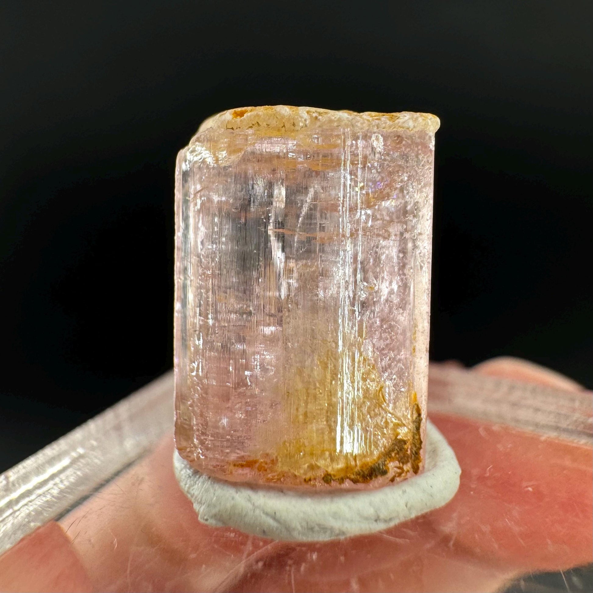 Elbaite Tourmaline | Pink Crystal, mineral specimen from Paprok