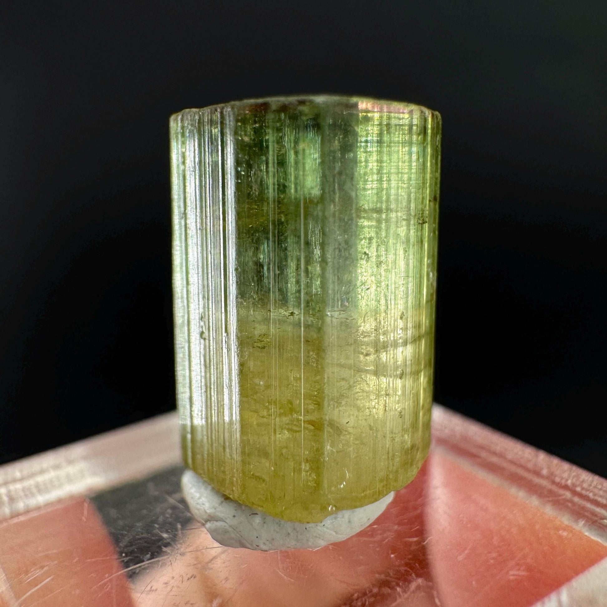 Watermelon Tourmaline | Green & Pink Bi-Color Elbaite Crystal, mineral specimen from Paprok