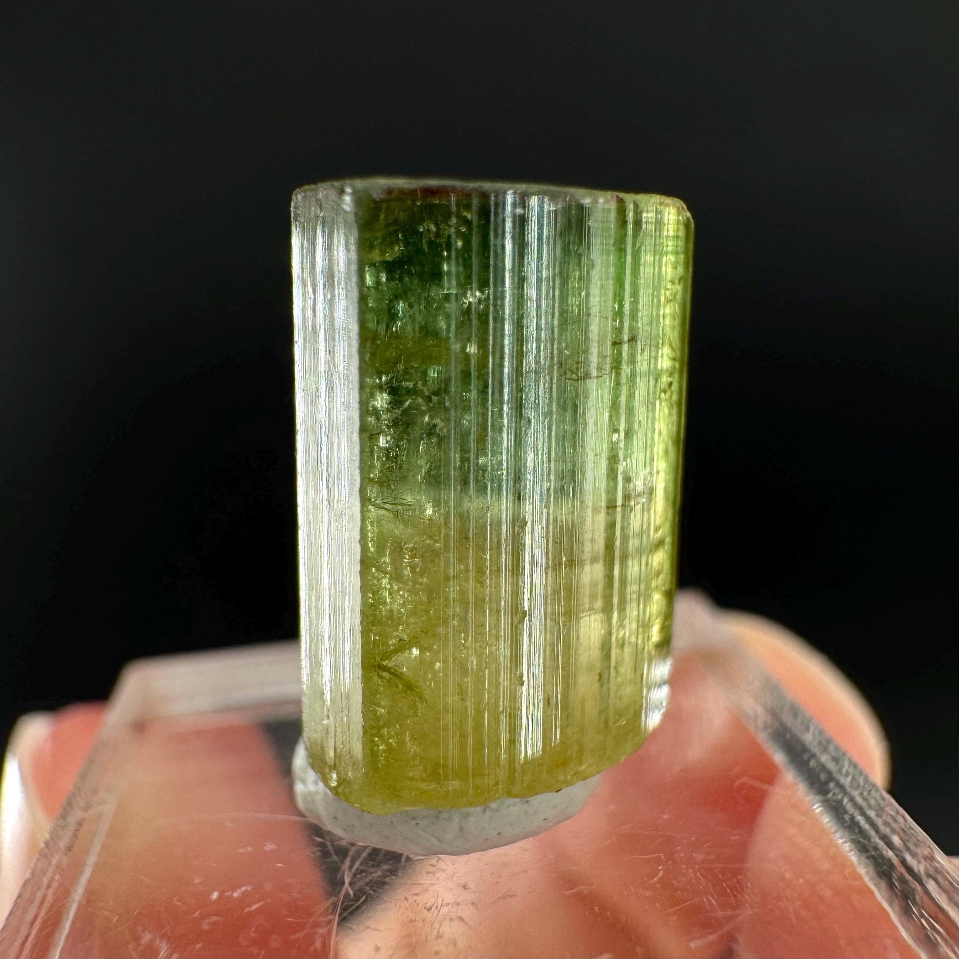 Watermelon Tourmaline | Green & Pink Bi-Color Elbaite Crystal, mineral specimen from Paprok