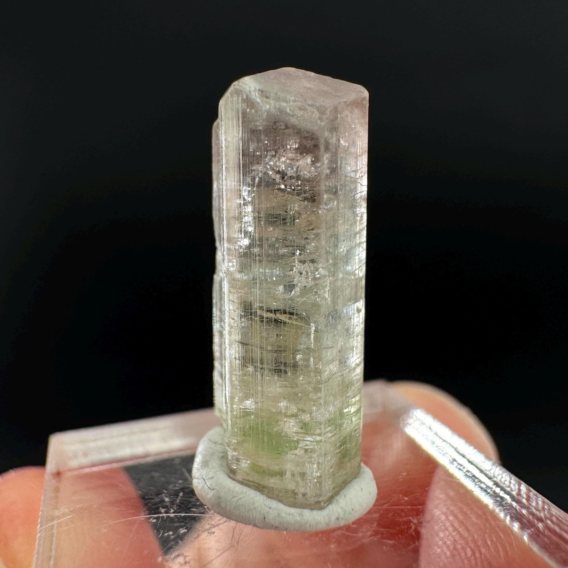 Watermelon Tourmaline | Green & Pink Bi-Color Elbaite Crystal, mineral specimen from Paprok