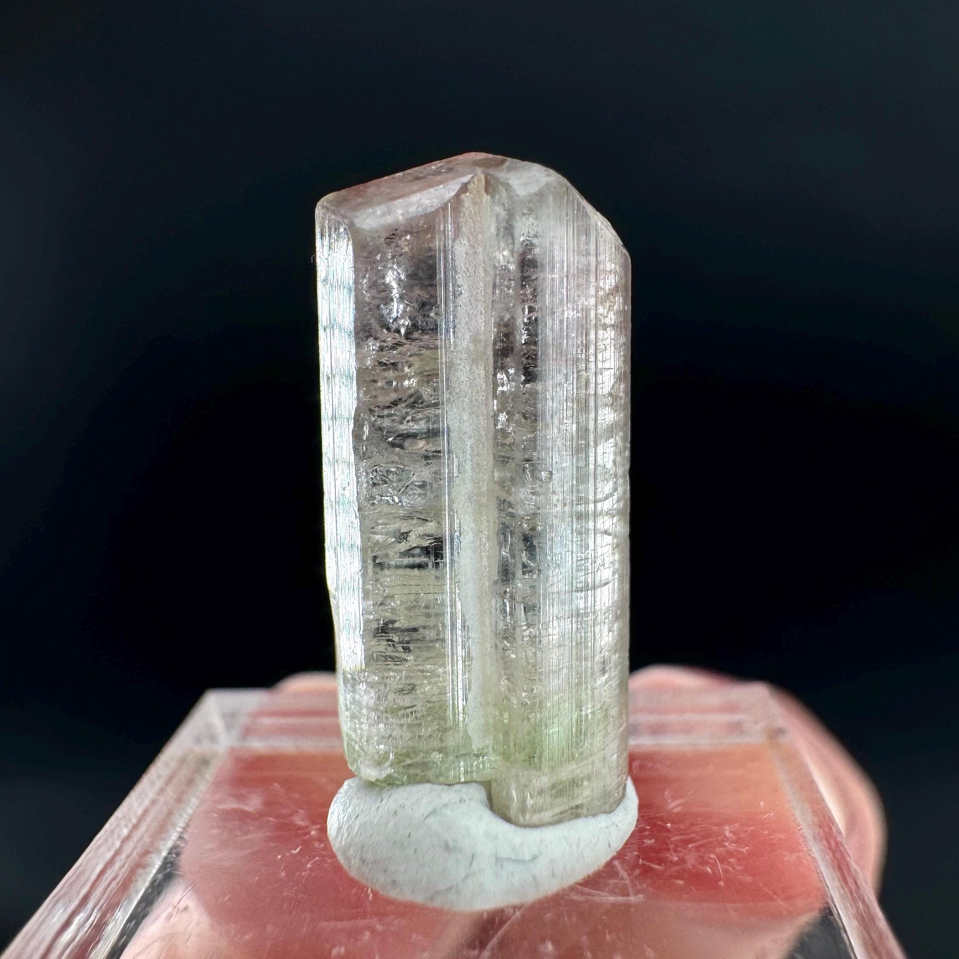 Watermelon Tourmaline | Green & Pink Bi-Color Elbaite Crystal, mineral specimen from Paprok