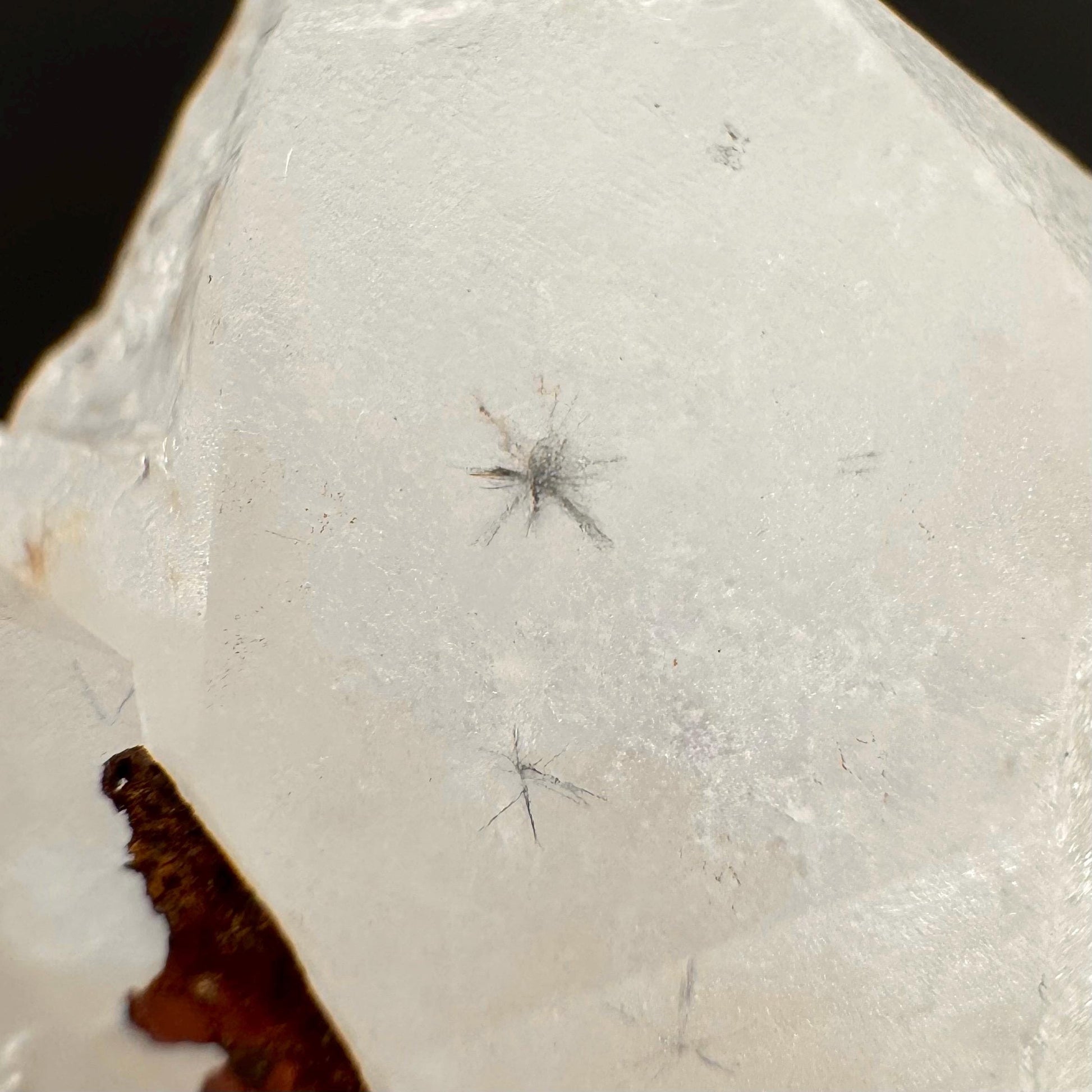 Hollandite Star Quartz | natural spider quartz crystal from Madagascar