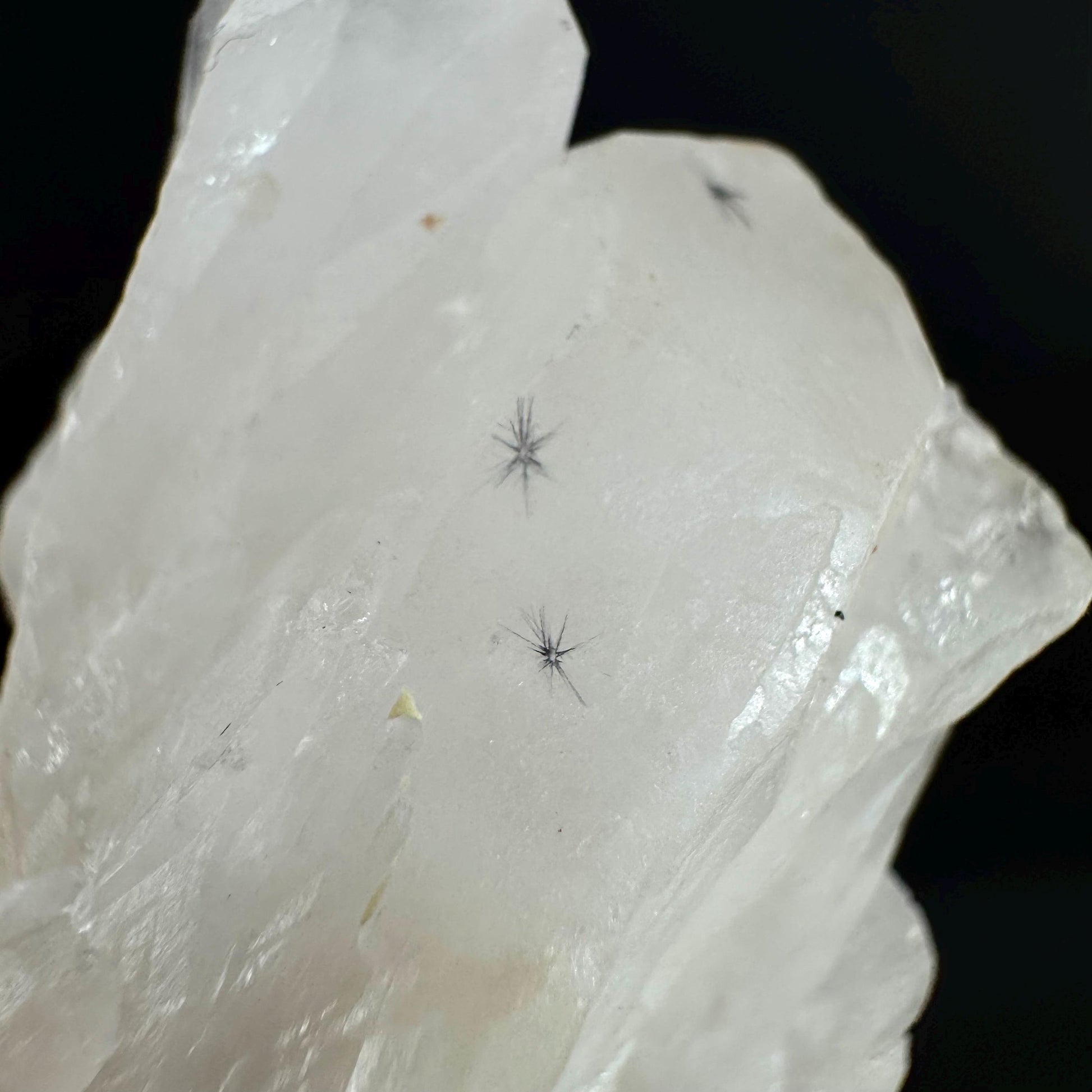 Hollandite Star Quartz | natural spider quartz crystal from Madagascar