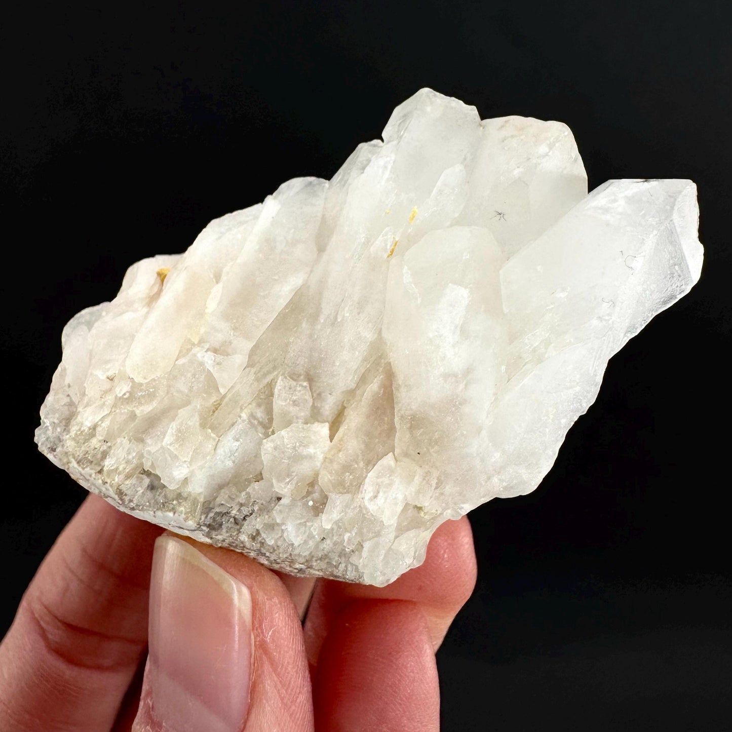 Hollandite Star Quartz | natural spider quartz crystal from Madagascar